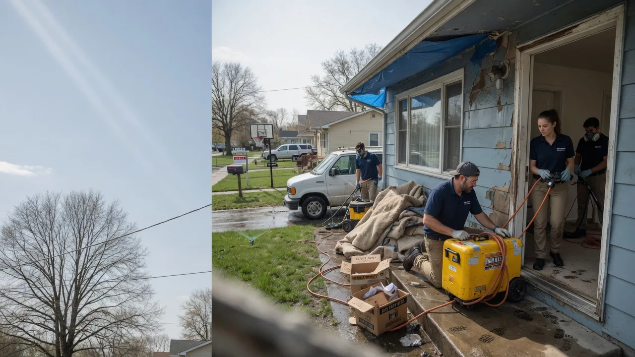 Basement Flood Cleanup in Stinnett, TX near me